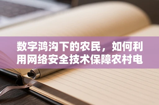 数字鸿沟下的农民，如何利用网络安全技术保障农村电商安全？