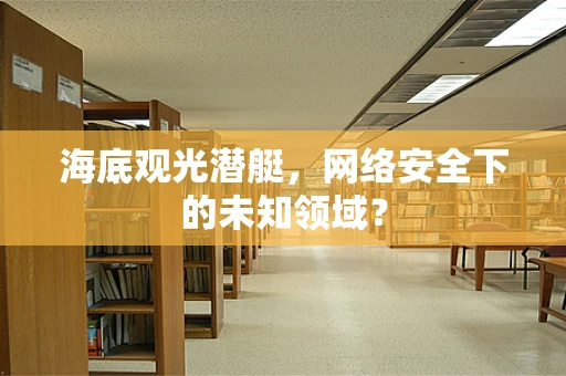 海底观光潜艇，网络安全下的未知领域？