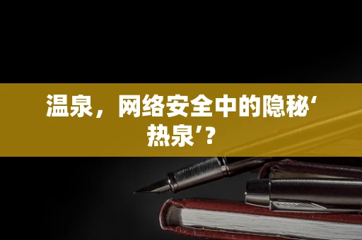 温泉，网络安全中的隐秘‘热泉’？