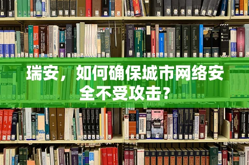 瑞安，如何确保城市网络安全不受攻击？