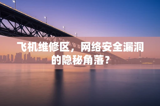 飞机维修区，网络安全漏洞的隐秘角落？