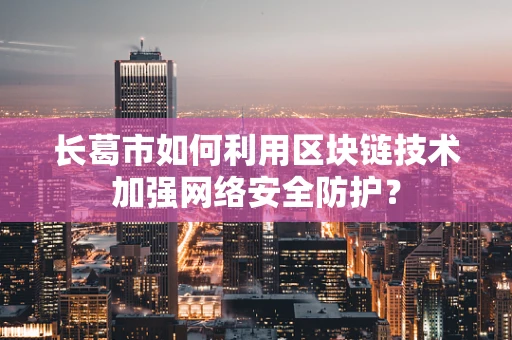 长葛市如何利用区块链技术加强网络安全防护？