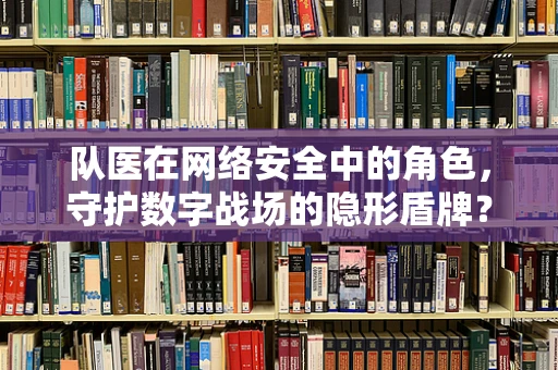 队医在网络安全中的角色，守护数字战场的隐形盾牌？