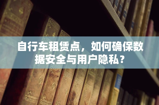 自行车租赁点，如何确保数据安全与用户隐私？