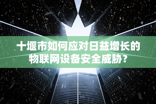 十堰市如何应对日益增长的物联网设备安全威胁？