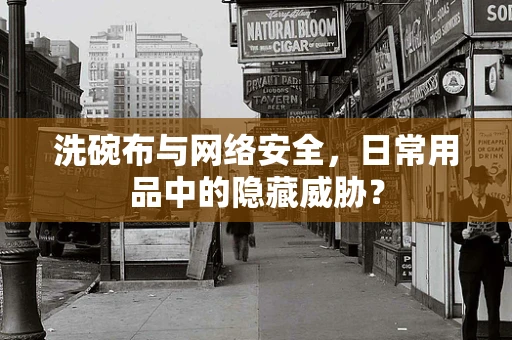 洗碗布与网络安全，日常用品中的隐藏威胁？