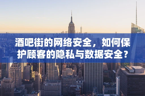 酒吧街的网络安全，如何保护顾客的隐私与数据安全？