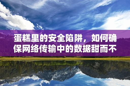 蛋糕里的安全陷阱，如何确保网络传输中的数据甜而不危？