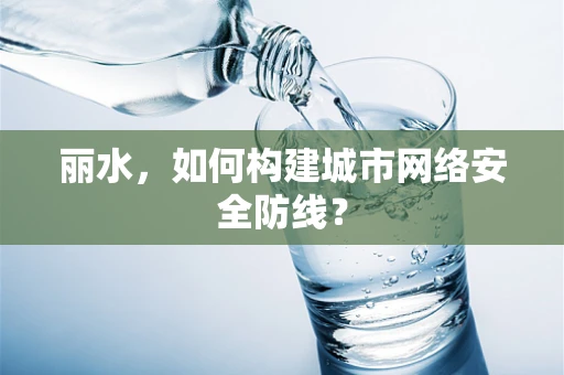 丽水，如何构建城市网络安全防线？