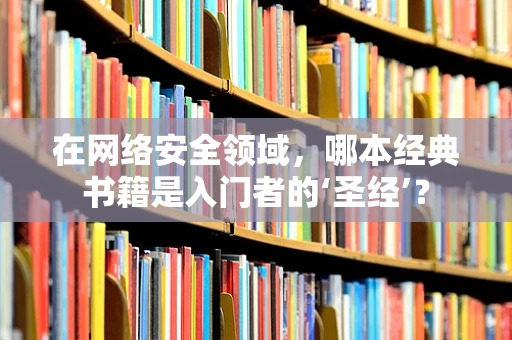 在网络安全领域，哪本经典书籍是入门者的‘圣经’？