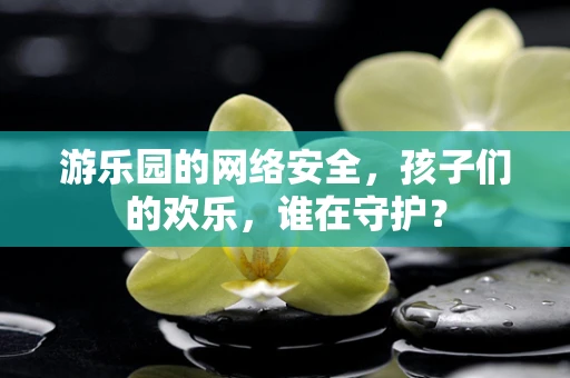 游乐园的网络安全，孩子们的欢乐，谁在守护？