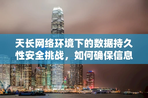 天长网络环境下的数据持久性安全挑战，如何确保信息永不褪色？