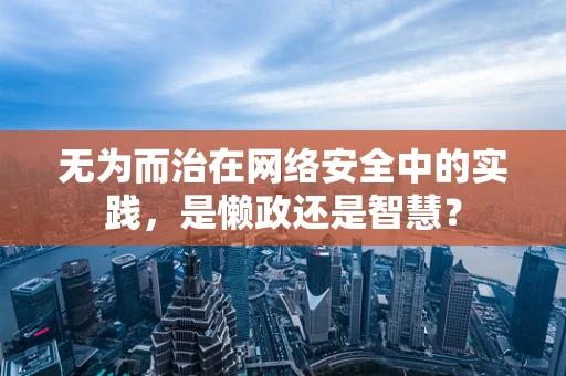 无为而治在网络安全中的实践，是懒政还是智慧？