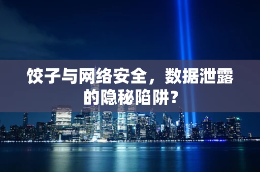 饺子与网络安全，数据泄露的隐秘陷阱？