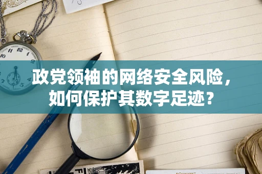 政党领袖的网络安全风险，如何保护其数字足迹？