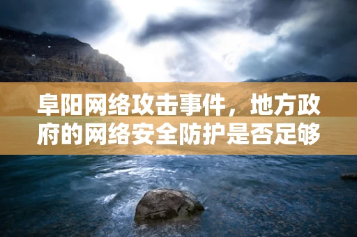 阜阳网络攻击事件，地方政府的网络安全防护是否足够？