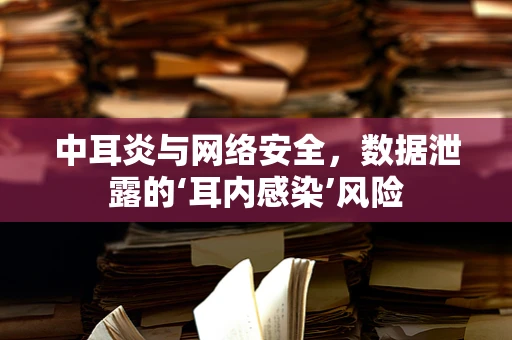 中耳炎与网络安全，数据泄露的‘耳内感染’风险