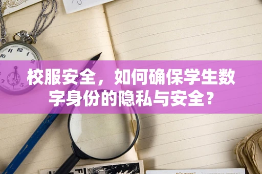 校服安全，如何确保学生数字身份的隐私与安全？