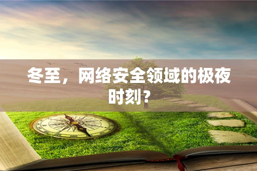 冬至，网络安全领域的极夜时刻？