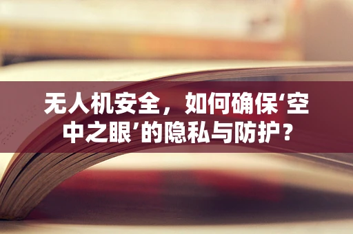 无人机安全，如何确保‘空中之眼’的隐私与防护？