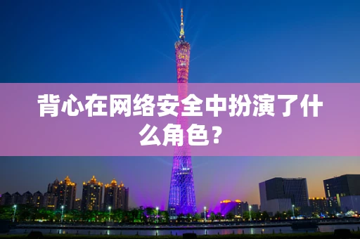 背心在网络安全中扮演了什么角色？