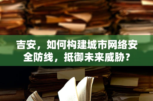 吉安，如何构建城市网络安全防线，抵御未来威胁？