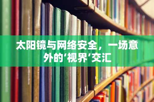 太阳镜与网络安全，一场意外的‘视界’交汇