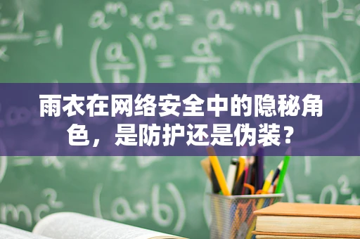 雨衣在网络安全中的隐秘角色，是防护还是伪装？