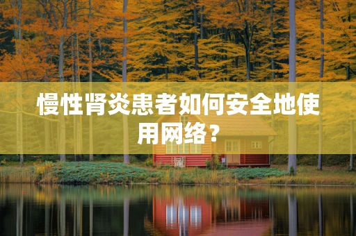 慢性肾炎患者如何安全地使用网络？