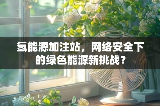 氢能源加注站，网络安全下的绿色能源新挑战？