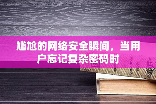 尴尬的网络安全瞬间，当用户忘记复杂密码时