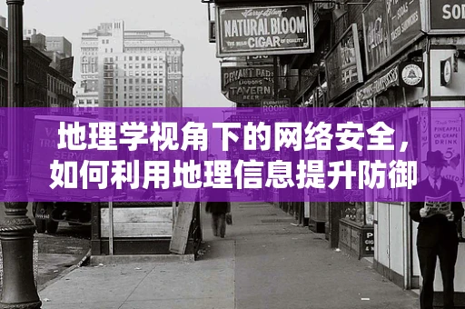 地理学视角下的网络安全，如何利用地理信息提升防御策略？