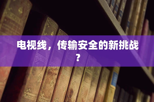 电视线，传输安全的新挑战？