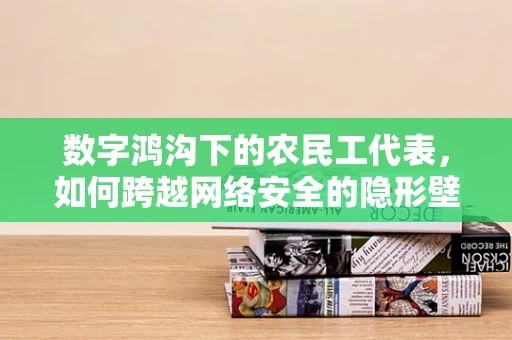 数字鸿沟下的农民工代表，如何跨越网络安全的隐形壁垒？