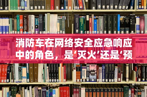 消防车在网络安全应急响应中的角色，是‘灭火’还是‘预警’？